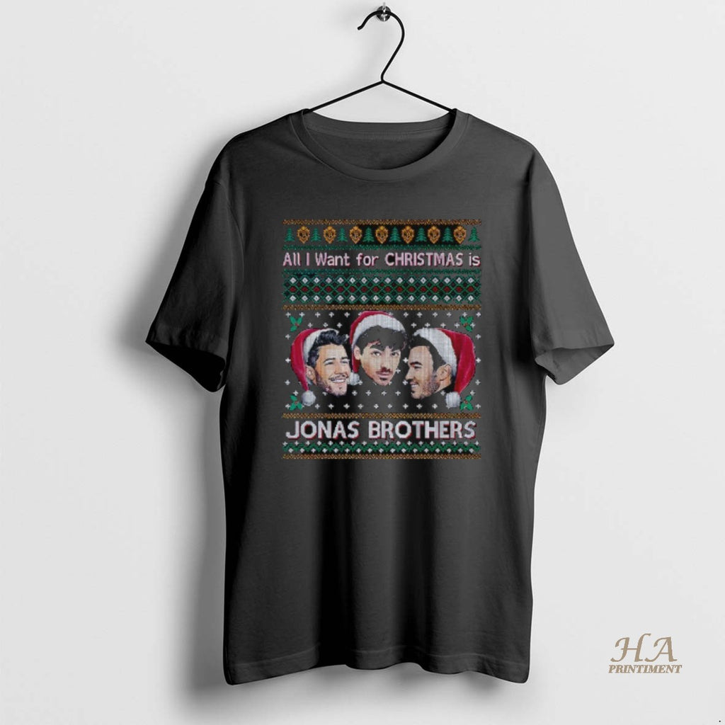Official Jonas Brothers All I Want For Christmas Is Merry Christmas
