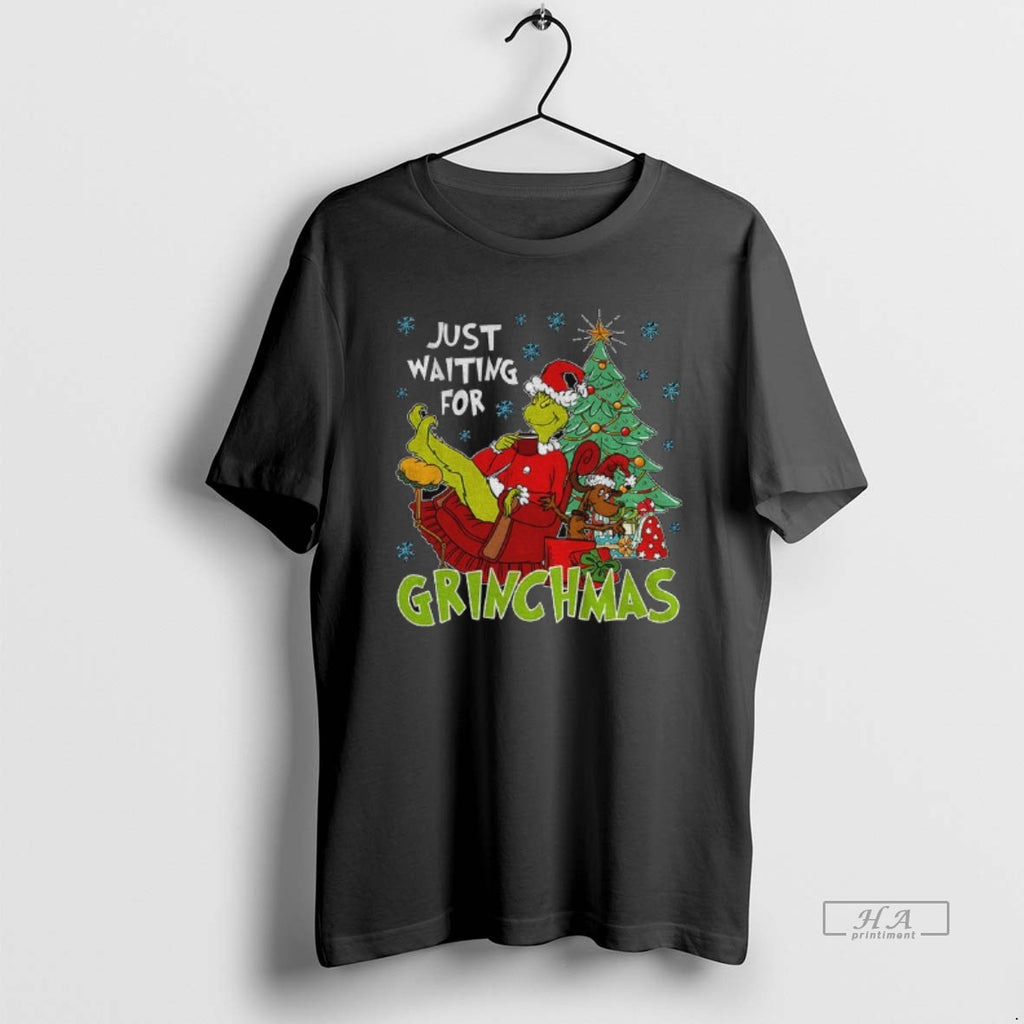 Official Just Waiting For Grinchmas The Grinch Christmas