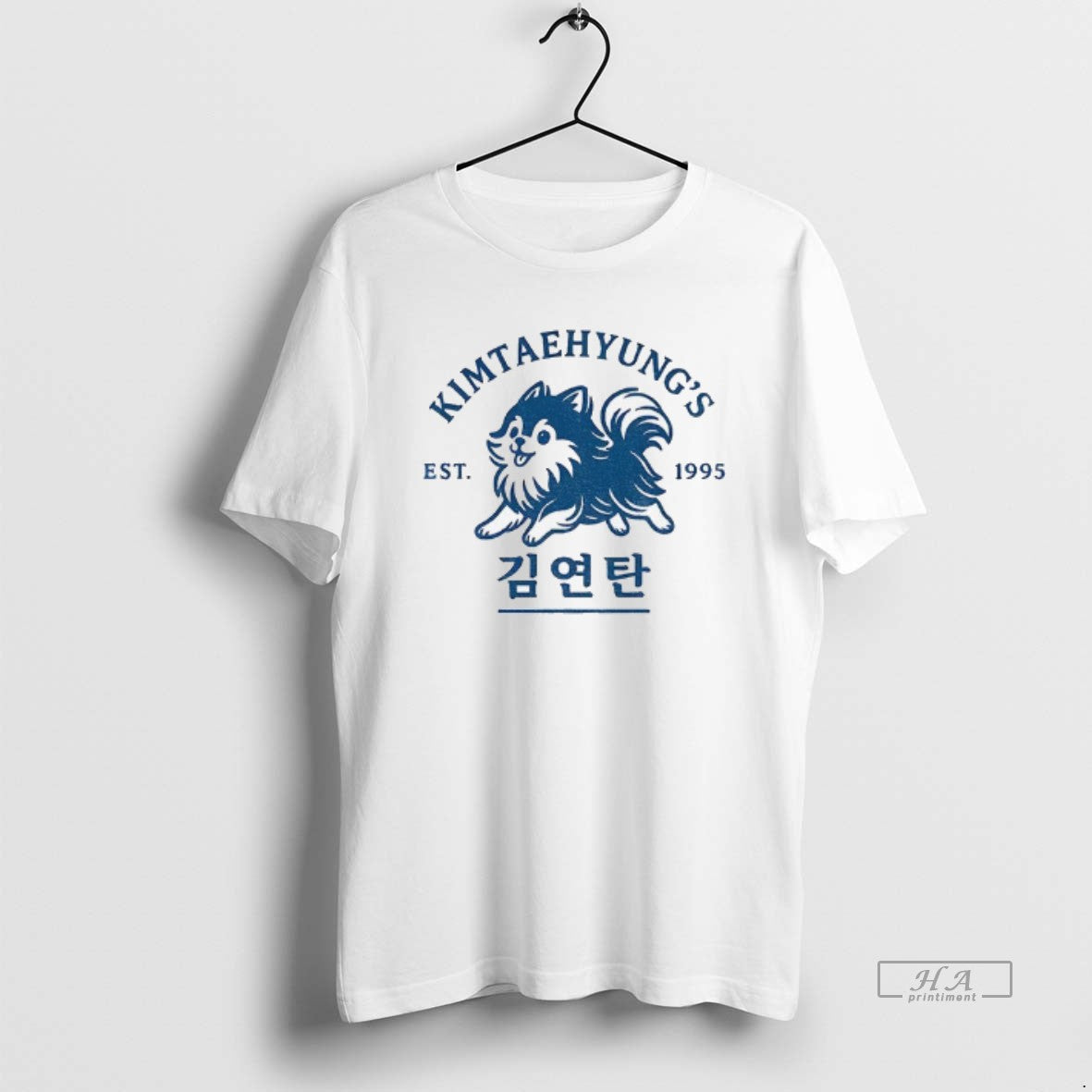 Official Kim Yeontan Pomeranian Bts V Taehyung Est 1995 T-Shirts, Hoodie, Sweatshirt | WearSparks.com