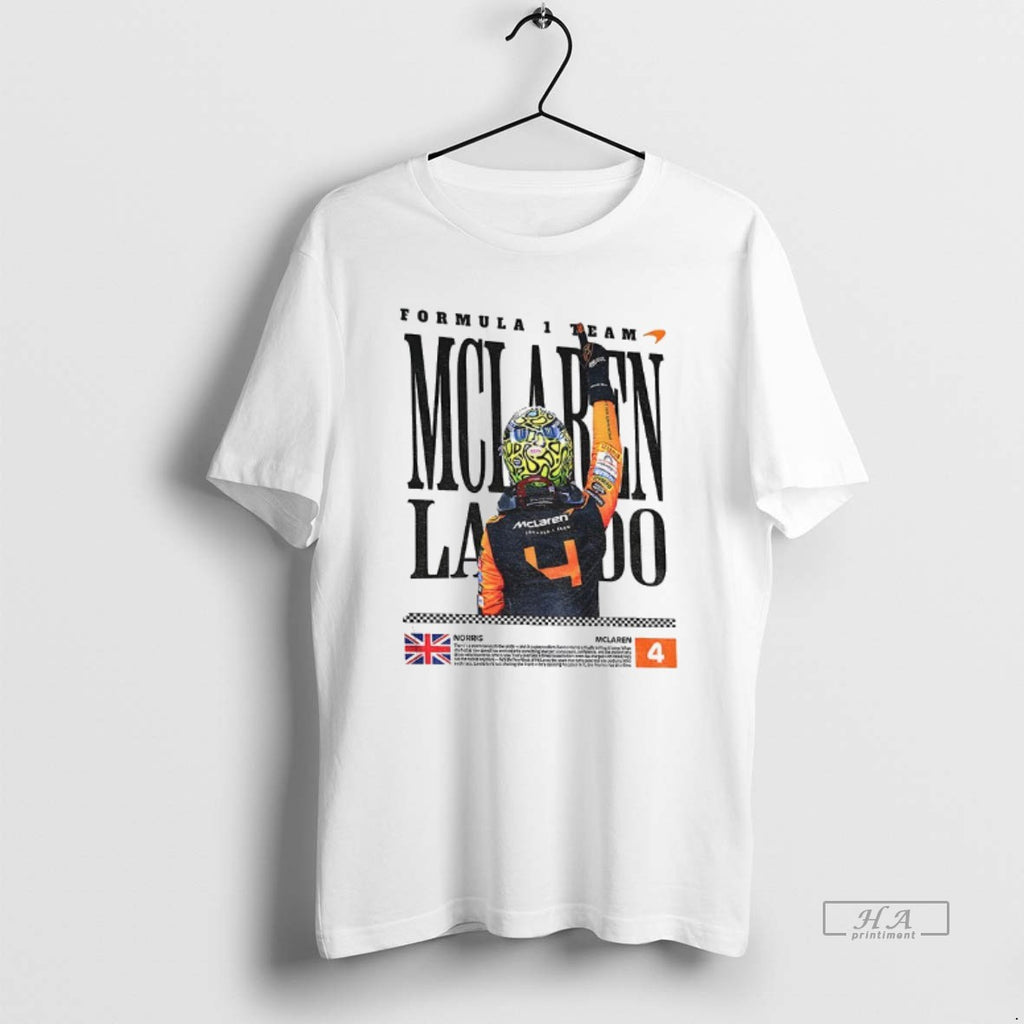 Official Lando Mclaren F1 Racing Graphic