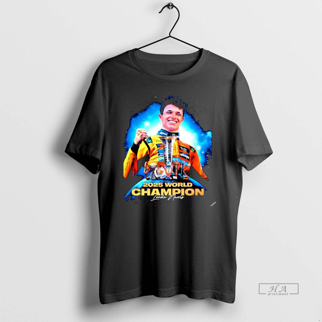 Official Lando Norris 2025 World Champion Signature Christmas