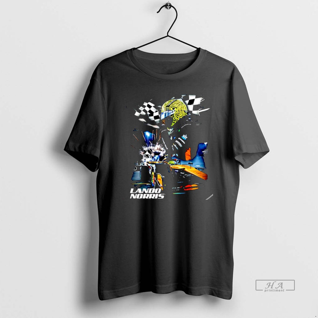 Official Lando Norris 2025 World Drivers Champion Car Graphic Christmas