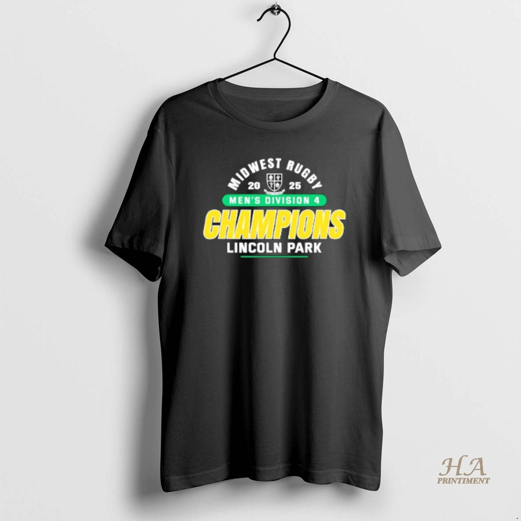 Official Lincoln Park 2025 Midwest Rugby Mens D4 Premiership Champions