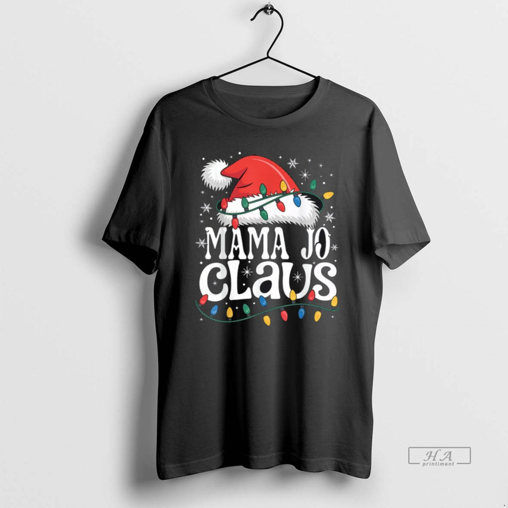 Official Mama Jo Claus Funny Xmas Christmas Grandma Holiday Style