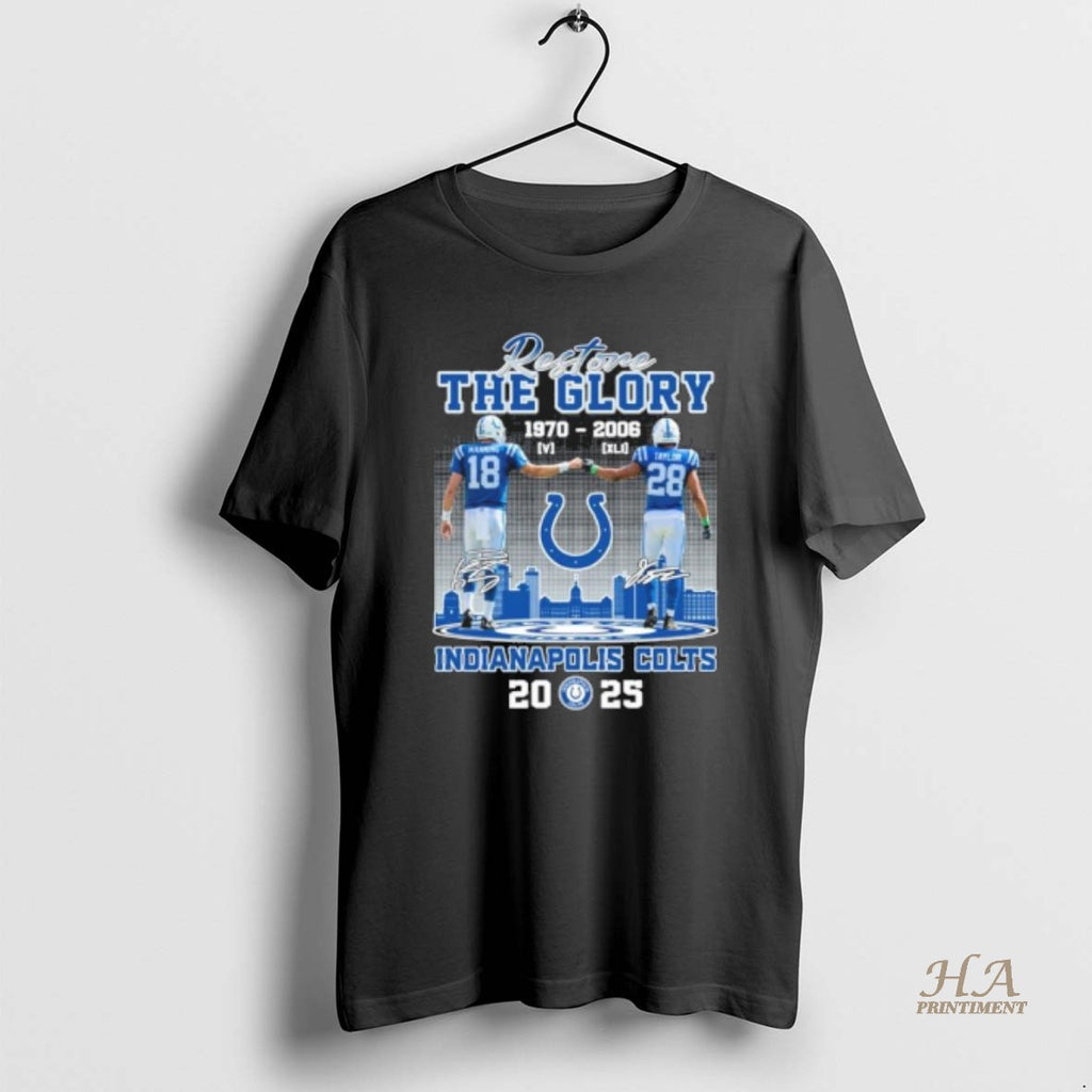 Official Manning And Taylor Restore The Glory Indianapolis Colts 2025