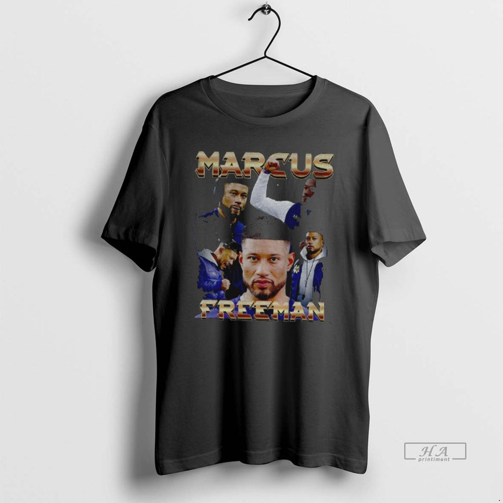 Official Marcus Freeman Notre Dame Fighting Irish Football 2025 Graphic