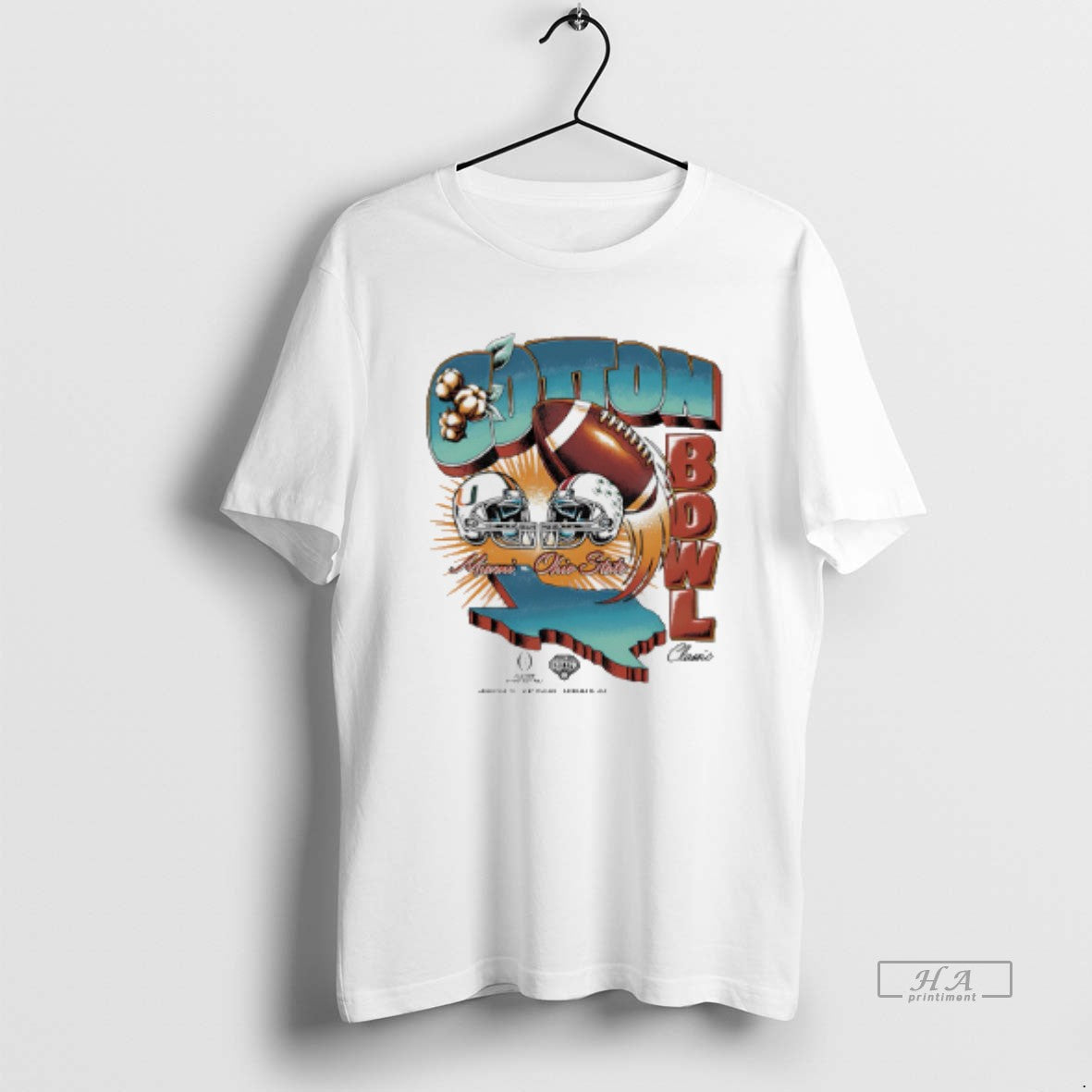 Official Miami Vs Ohio State Cotton Bowl Classic 2025 Vintage Matchup T-Shirts, Hoodie, Sweatshirt | WearSparks.com