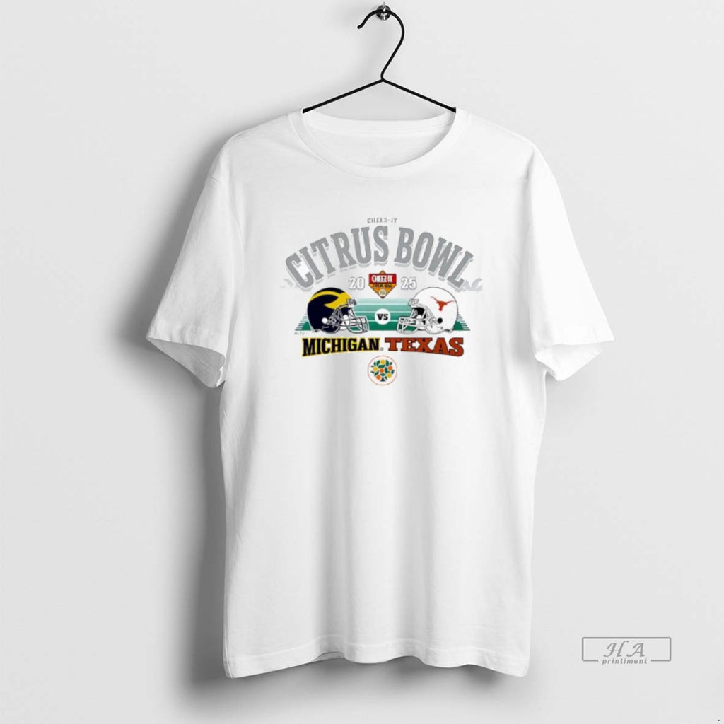 Official Michigan Vs Texas Orlando 2025 Cheez It Citrus Bowl Game