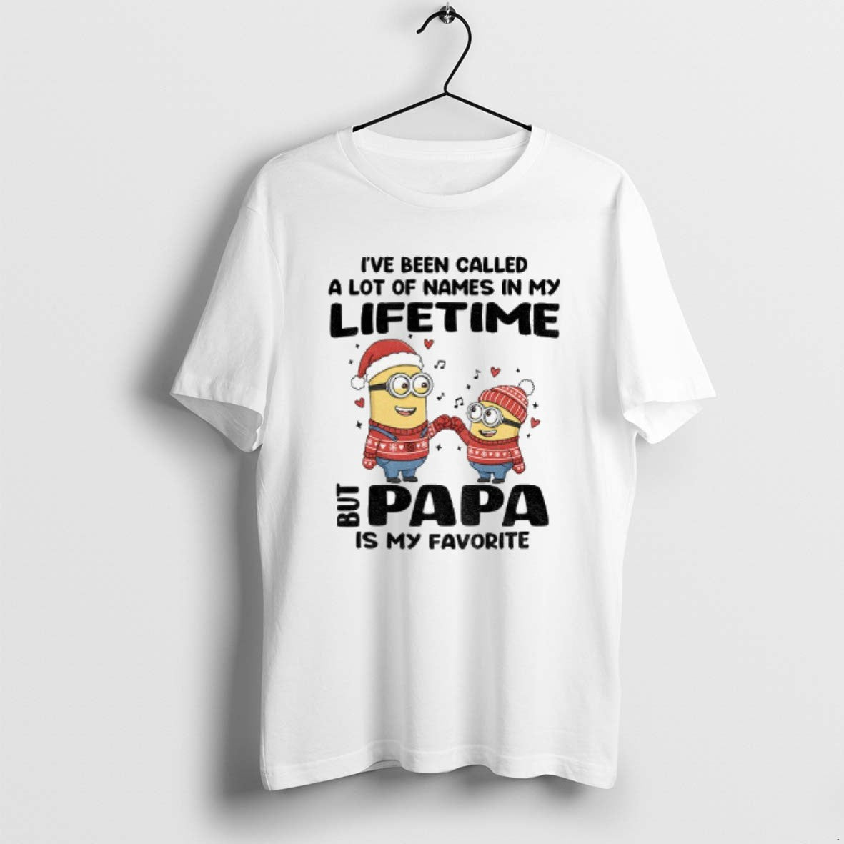 Official Minion Santa Ive Been Called A Lot Of Names In My Lifetime But Papa T-Shirts, Hoodie, Sweatshirt | WearSparks.com
