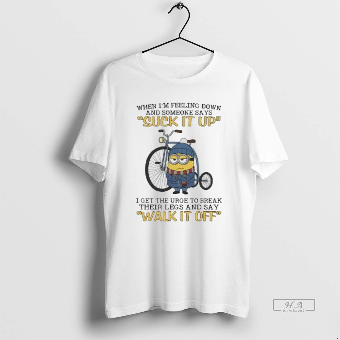 Official Minions When Im Feeling Down And Someone Says Suck It Up I Get The T-Shirts, Hoodie, Sweatshirt | WearSparks.com
