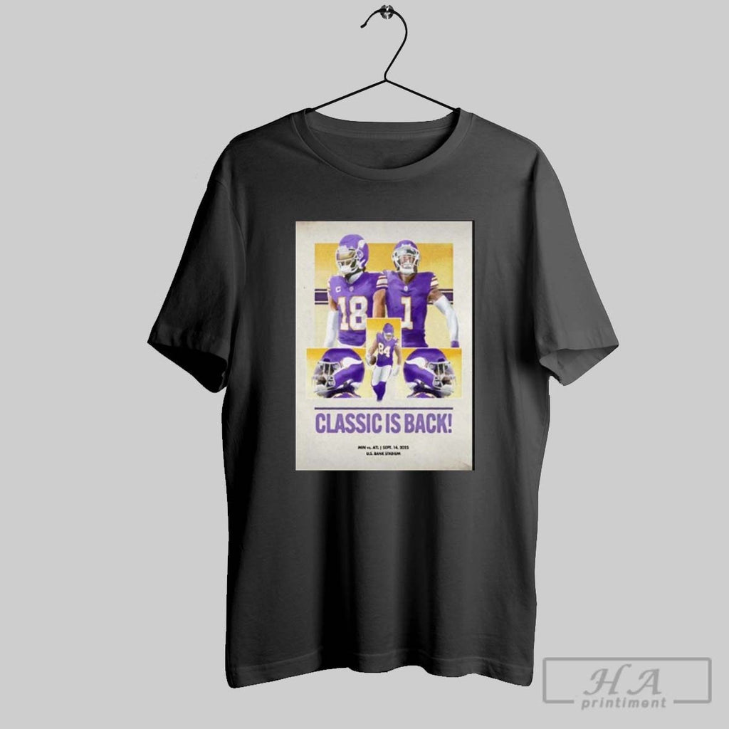 Official Minnesota Vikings Classic Is Back Game 2025