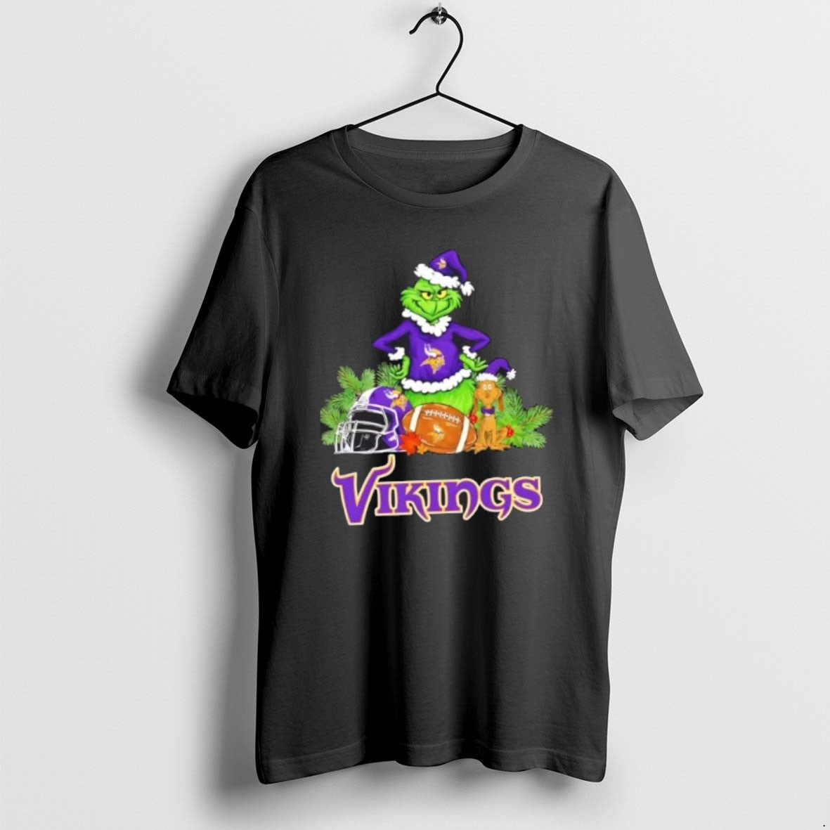 Official Minnesota Vikings Football X Grinch And Max Dog Merry Christmas T-Shirts, Hoodie, Sweatshirt | WearSparks.com