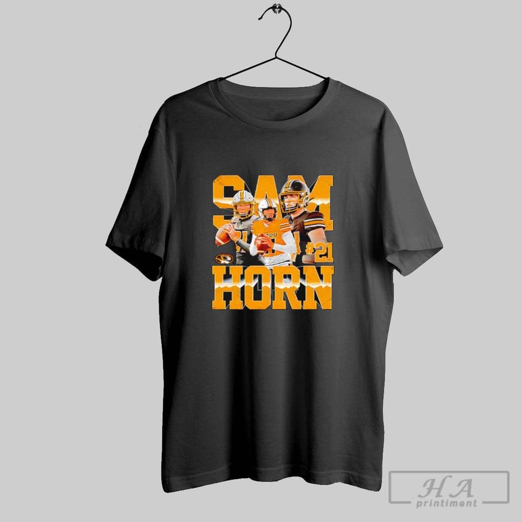Official Mizzou Tigers Nil Sam Horn 21 Character Design