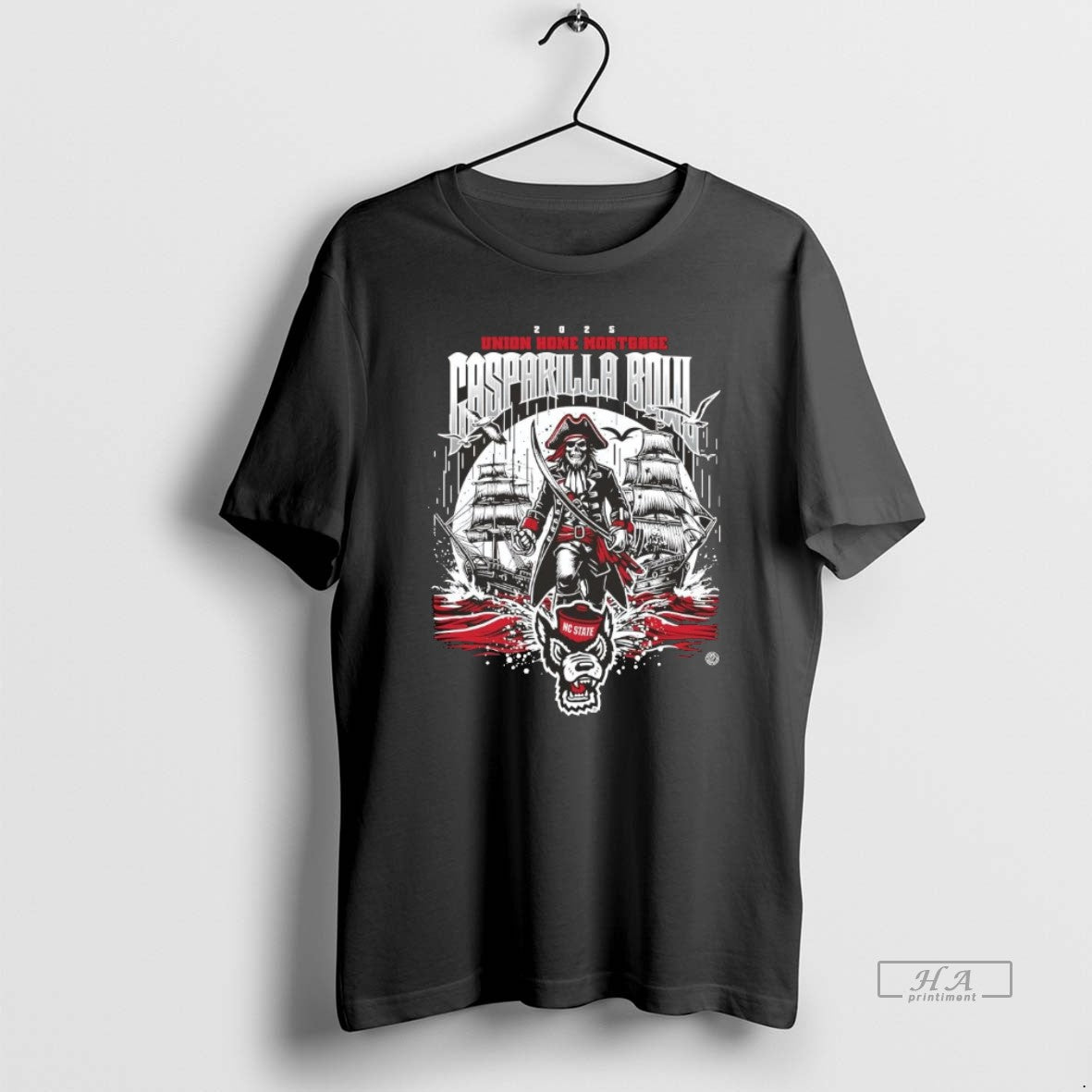 Official Nc State Wolfpack 2025 Gasparilla Bowl Union Home Mortgage Chriast T-Shirts, Hoodie, Sweatshirt | WearSparks.com