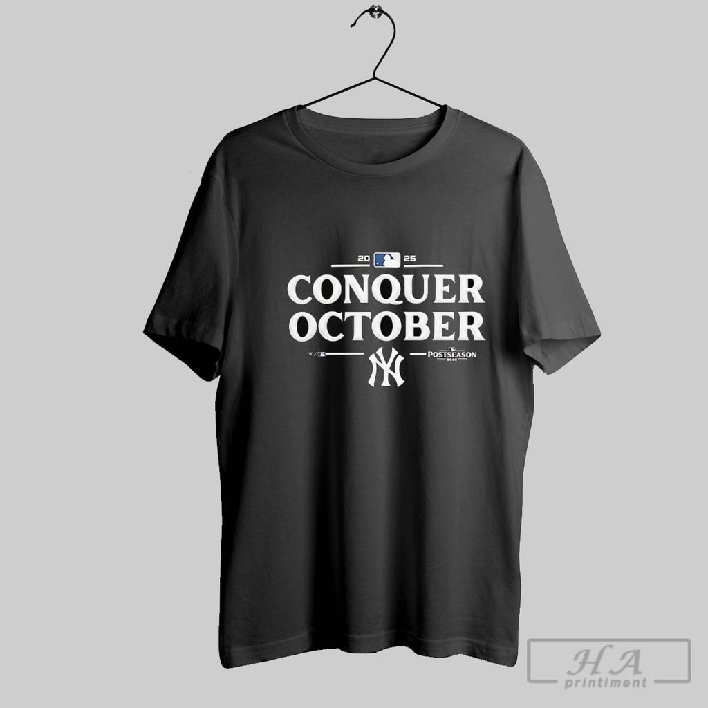 Official New York Yankees Conquer October 2025 Mlb Postseason