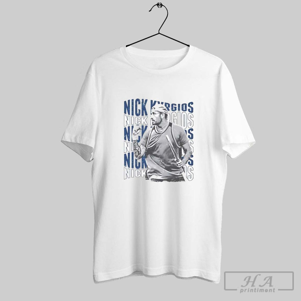 Official Nick Kyrgios Psychedelic Name Tennis