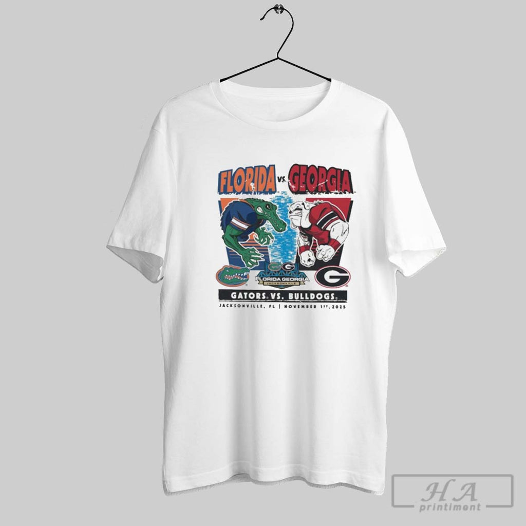 Official Official Florida Gators Vs Georgia Bulldogs Florida Georgia Jacksonville Fl November 1 2025 Mascots
