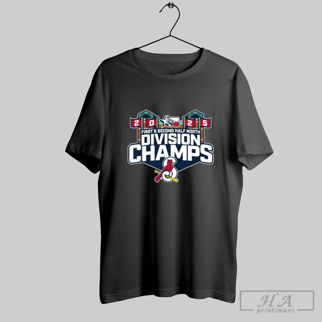 Official Official Springfield Cardinals 2025 First Second Half North Division Championship Texas League Fan Gear