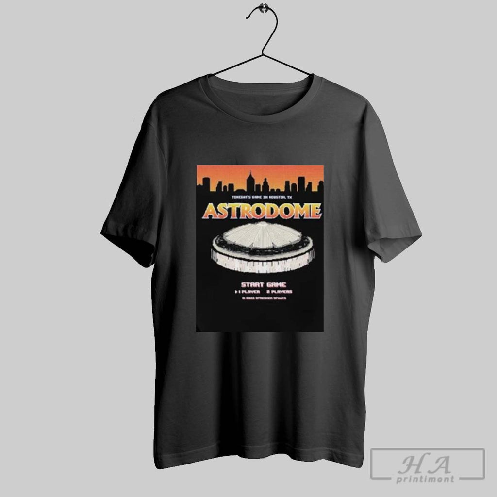 Official Official Tonights Game In Houston Tx Astrodome Start Game Shirts