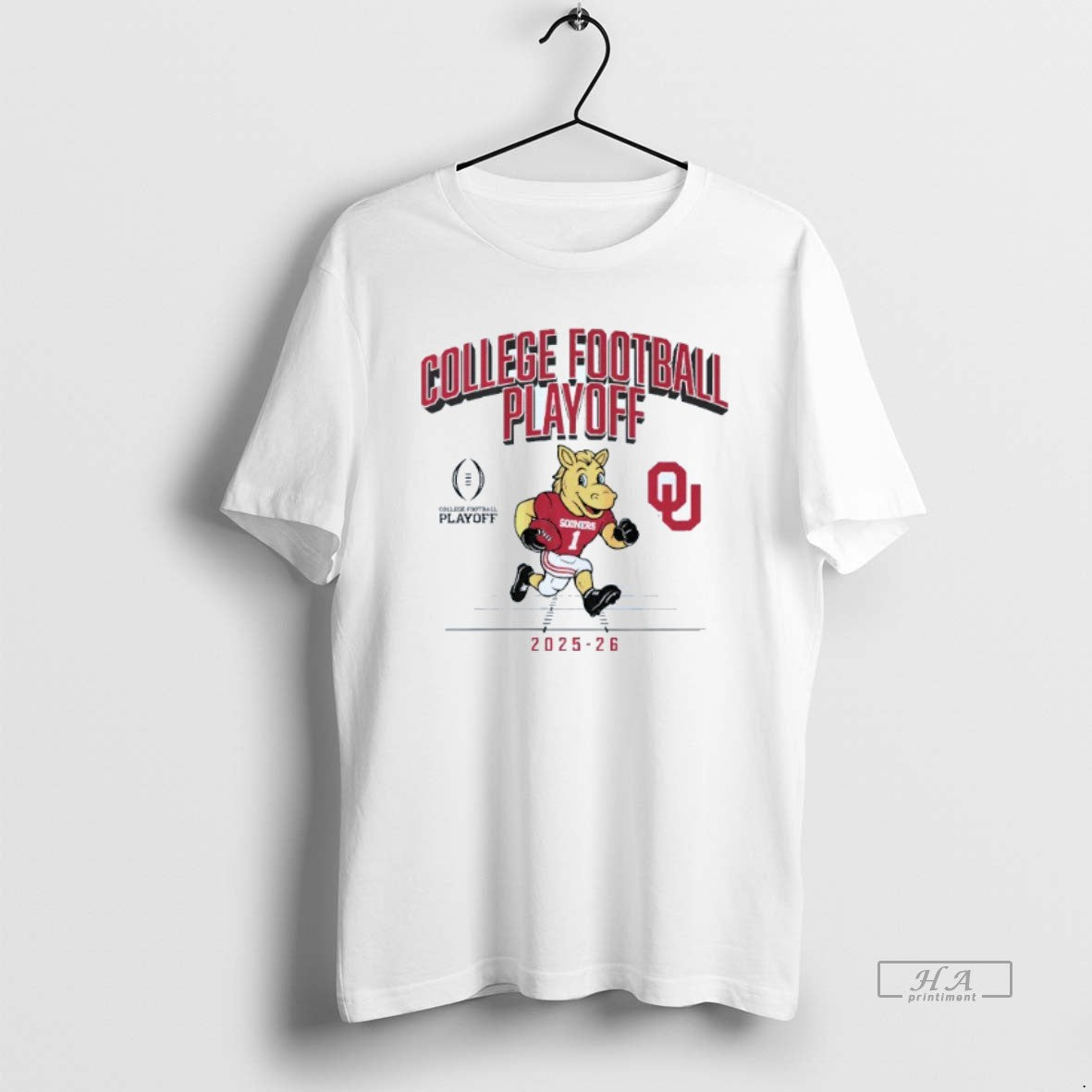 Official Oklahoma Sooners 2025 26 College Football Playoff Mascot Mens White T-Shirts, Hoodie, Sweatshirt | WearSparks.com