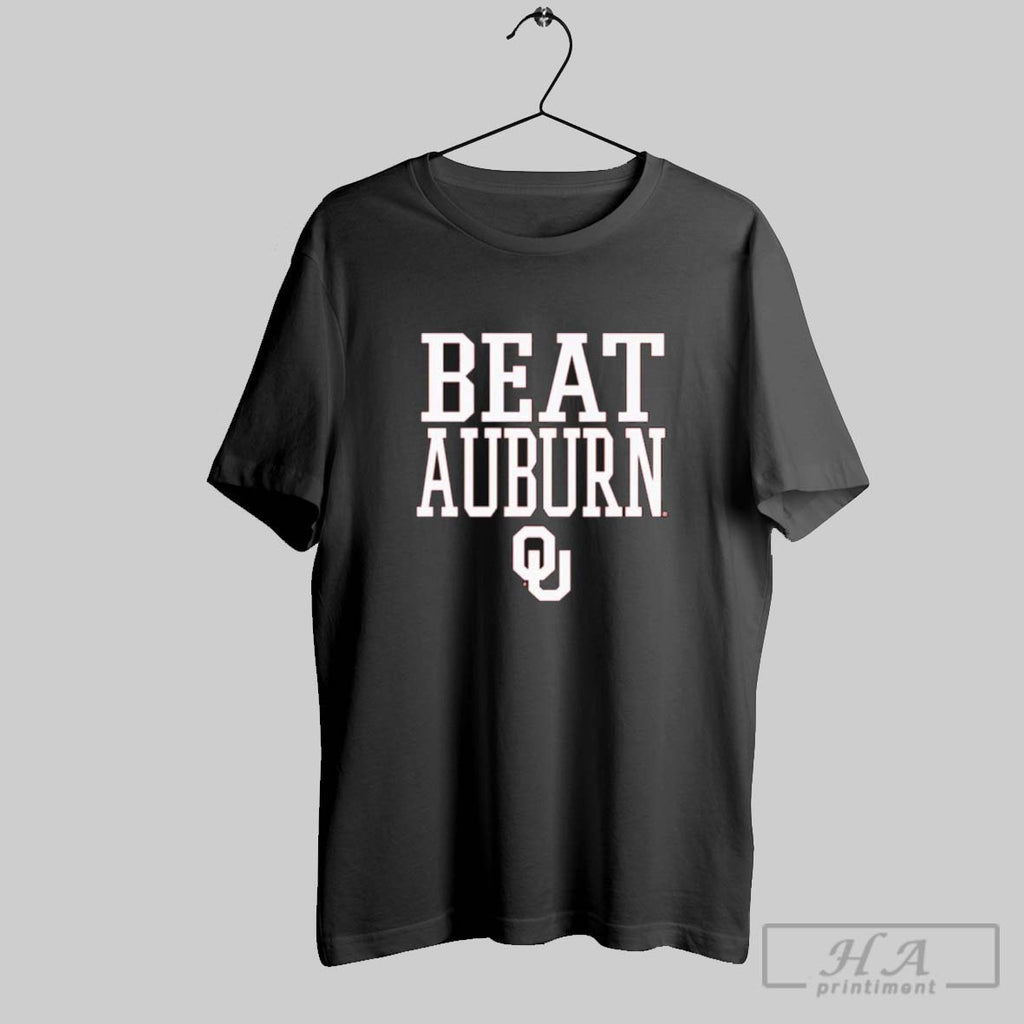 Official Oklahoma Sooners Beat Auburn 2025 Rivalry