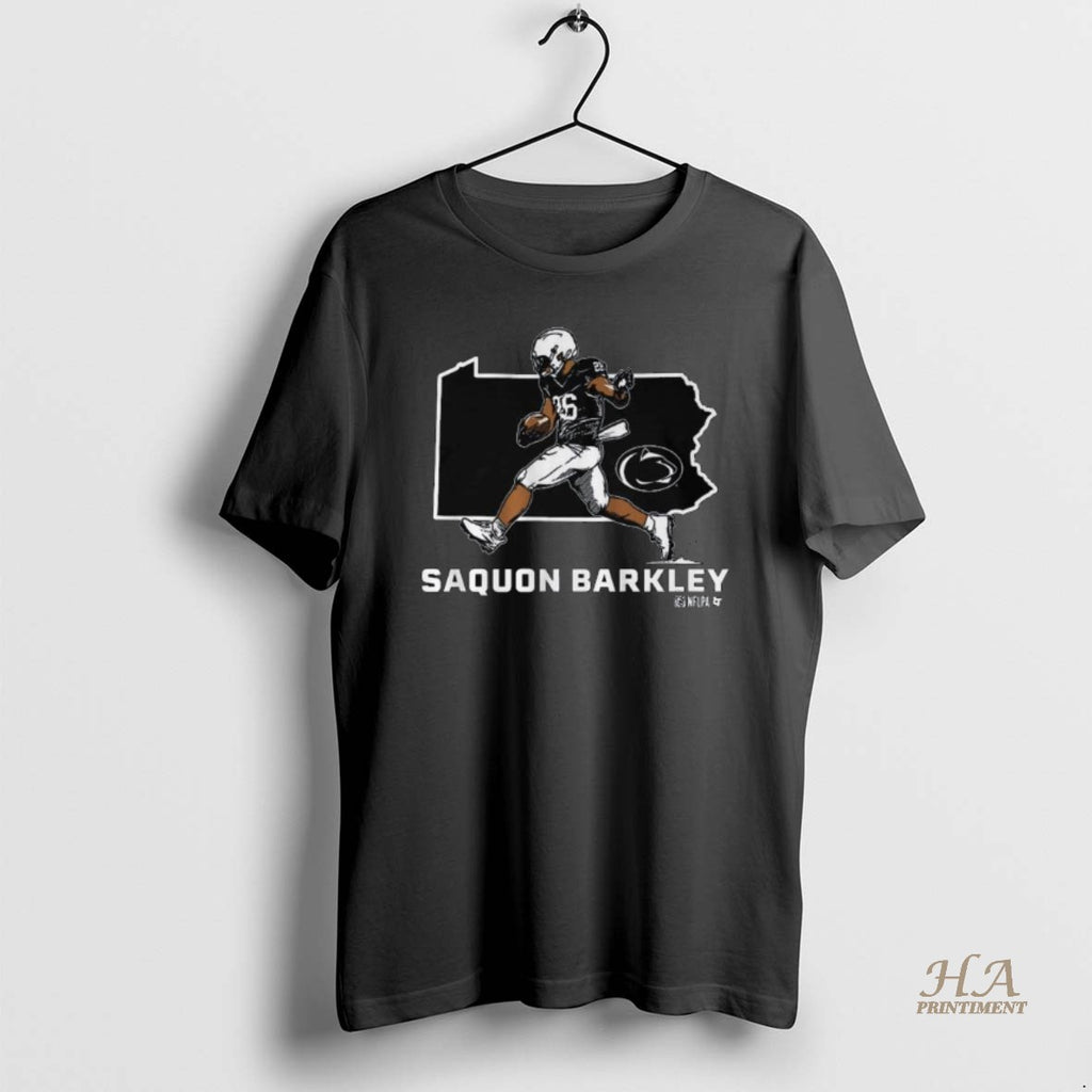 Official Penn State Football Saquon Barkley State Star Long Sleve