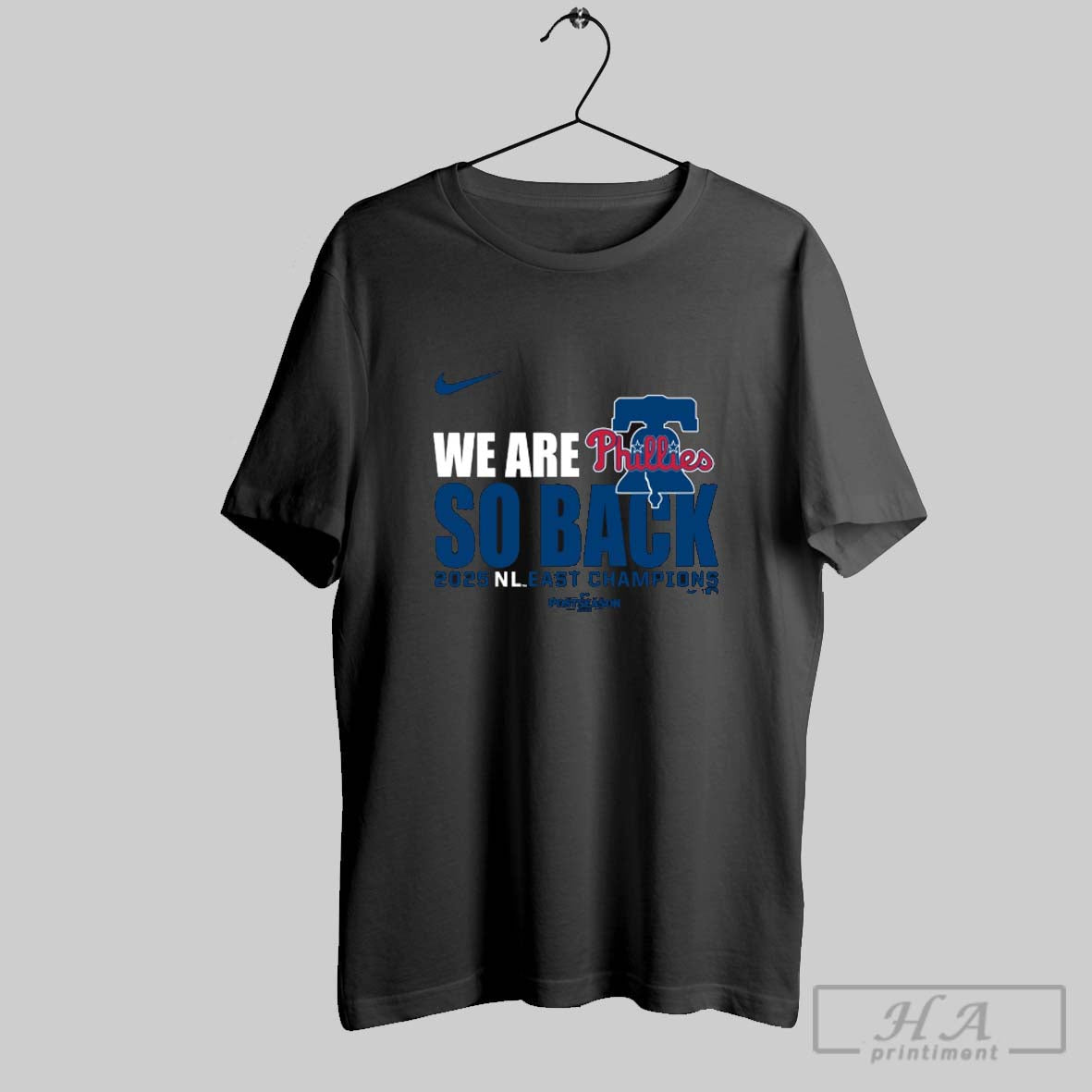 Official Philadelphia Phillies Mlb 2025 Nl East Division Champions We Are So Back