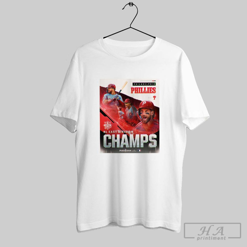 Official Philadelphia Phillies Nl East Division Champions Major League Baseball Baseball 2025 Postseason Poster Playoff