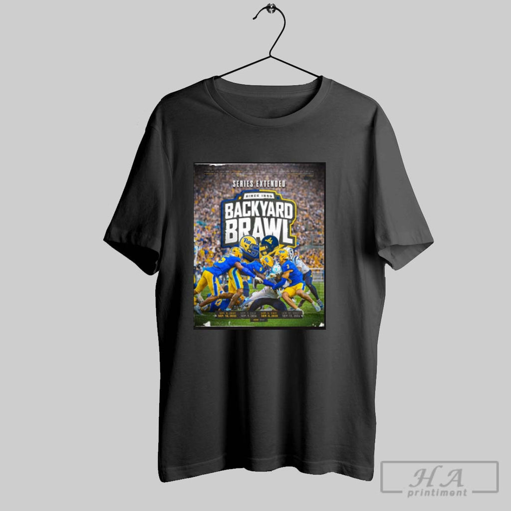 Official Pittsburgh Panthers Vs West Virginia Mountaineers Series Extended Since 1895 Back Yard Brawl Sep