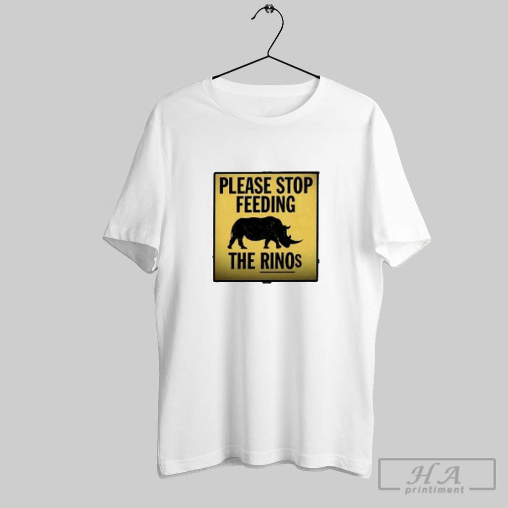 Official Please Stop Feeding The Rinos
