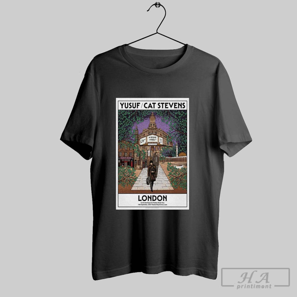 Official Poster Yusuf Cat Stevens Show London Uk September 14 2025 Theatre Royal Drury Lane