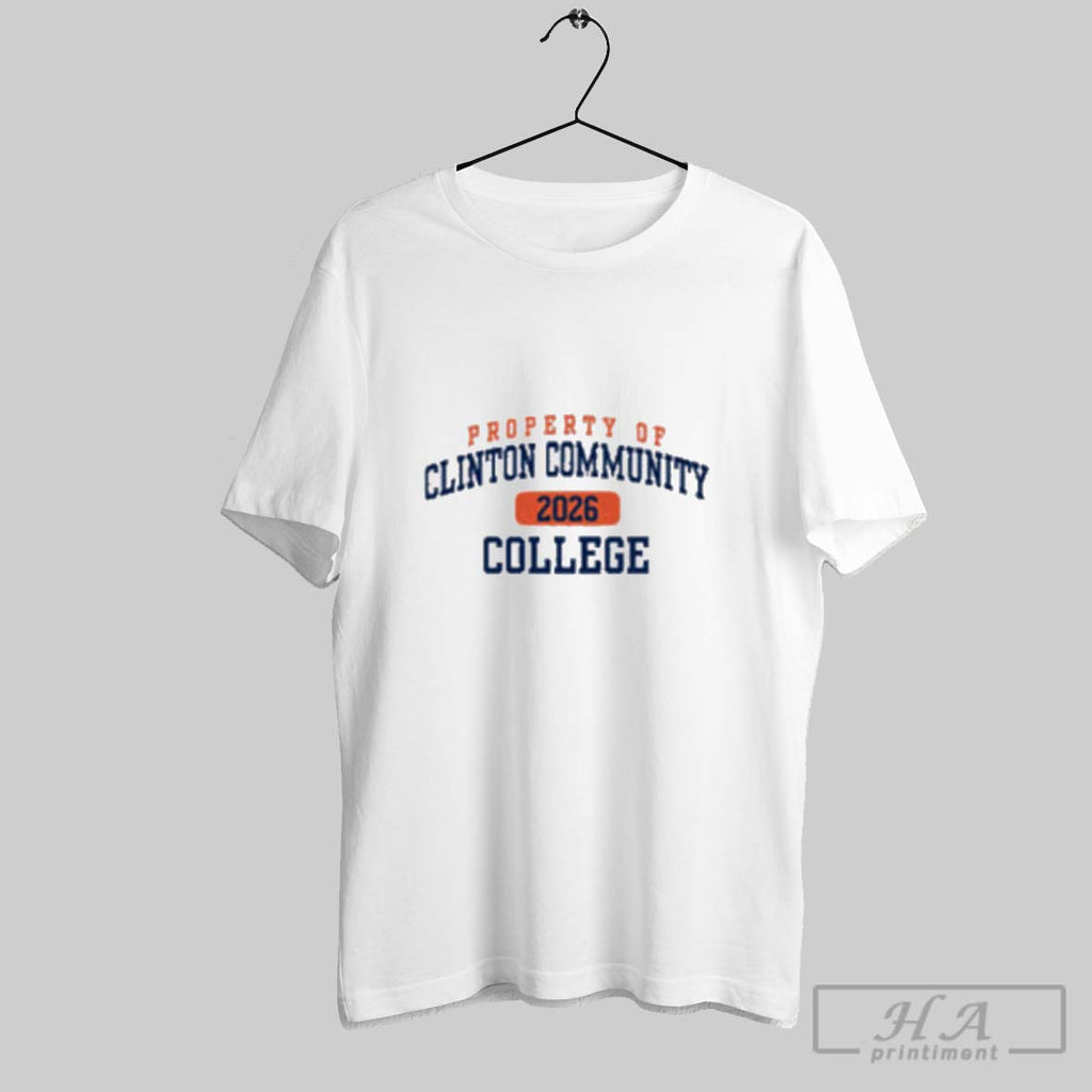 Official Property Of Clinton Community 2026 College