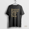 Official Purdue Boilermakers Basketball Ampersand Stars 2025 26 Braden Fletch Tkr C