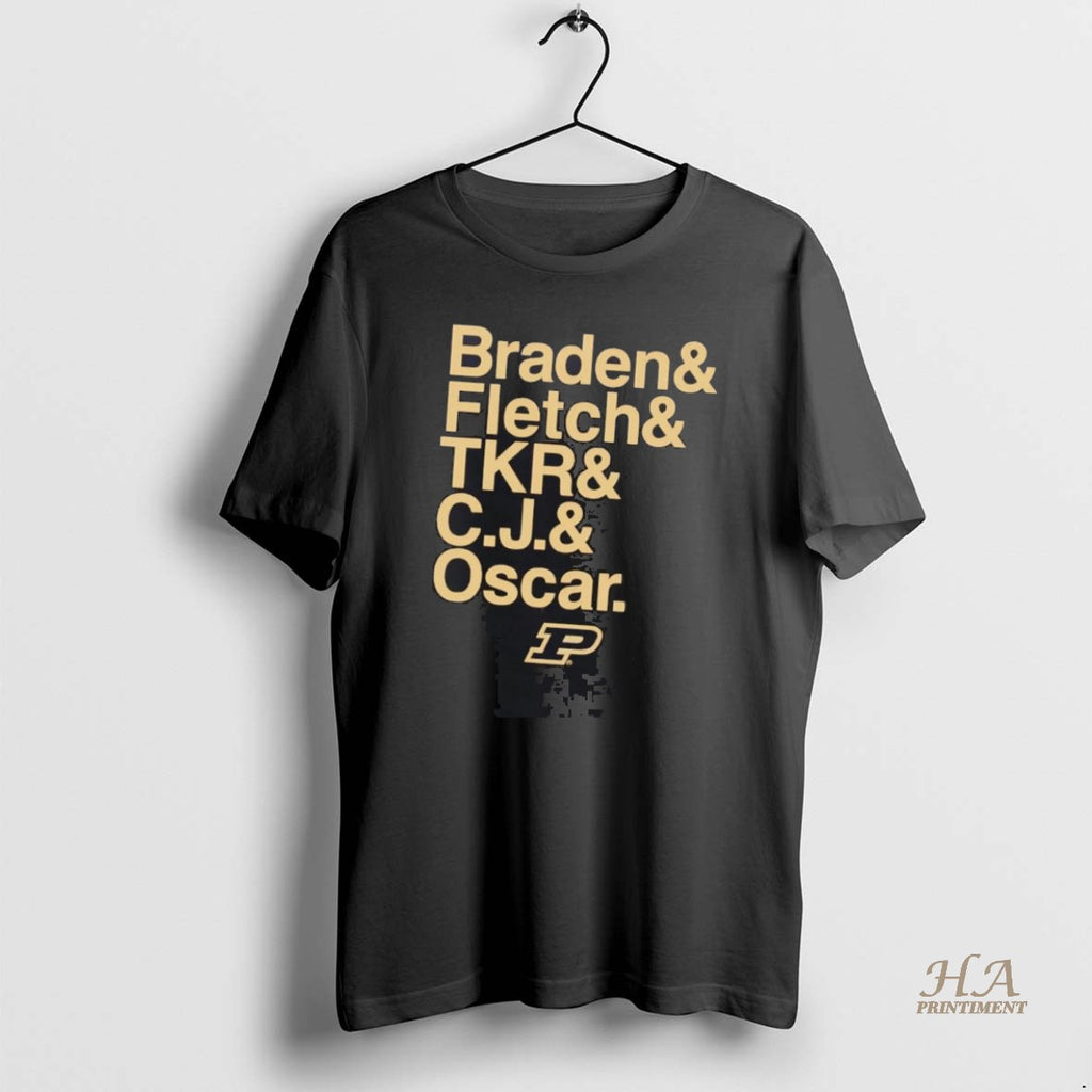 Official Purdue Boilermakers Starting Team Name Ampersand 2026