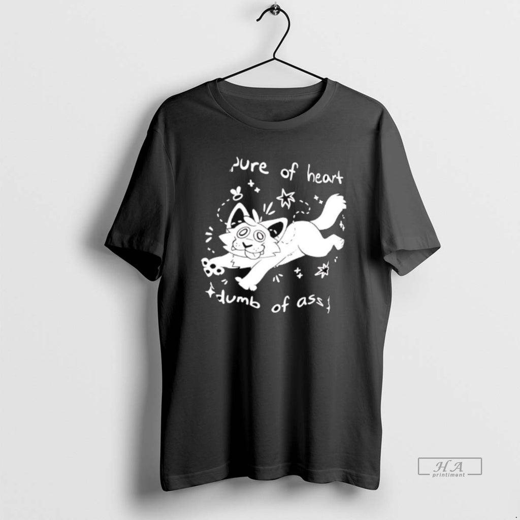 Official Pure Of Heart Dumb Of Ass Cat Graphic