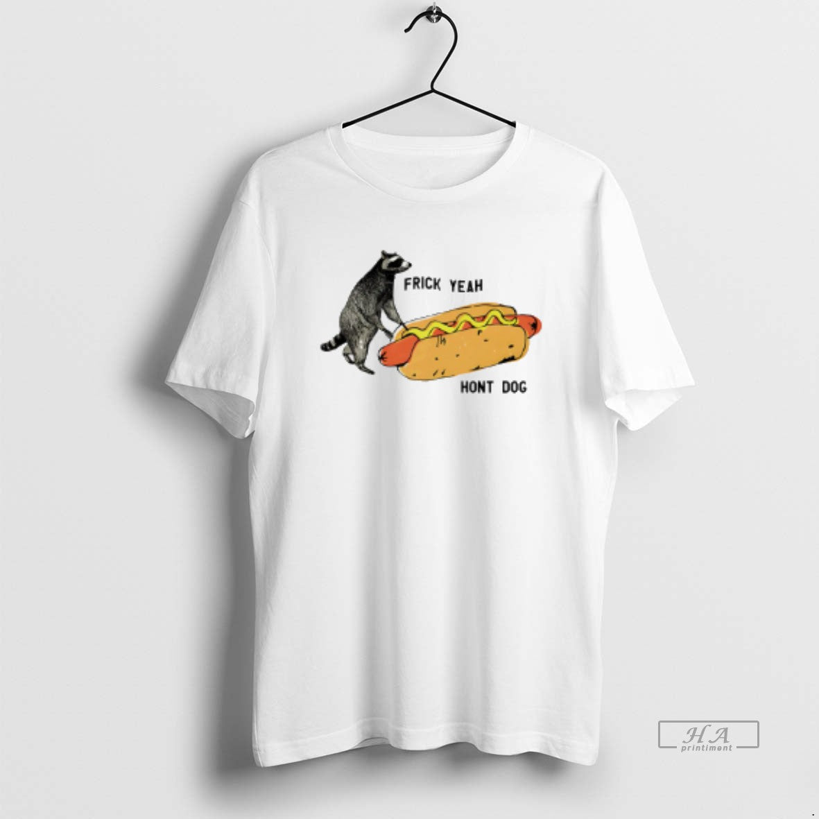 Official Raccoon Frick Yeah Hont Dog T-Shirts, Hoodie, Sweatshirt | WearSparks.com