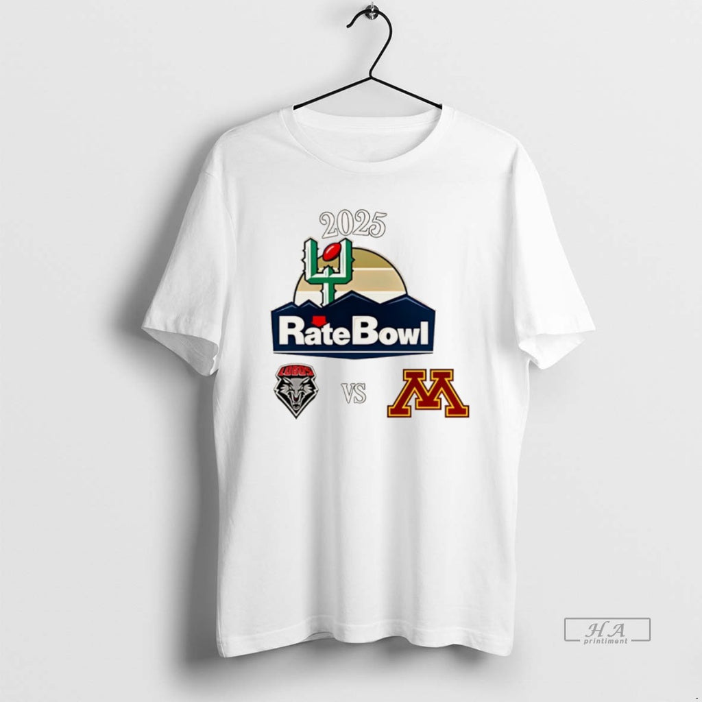 Official Rate Bowl 2025 New Mexico Vs Minnesota Christmas
