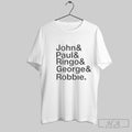 Official Robbie Williams Wearing John Paul Ringo George And Robbie