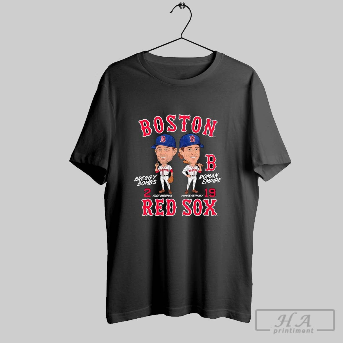 Official Roman Anthony And Alex Bregman Player Duo Boston Red Sox
