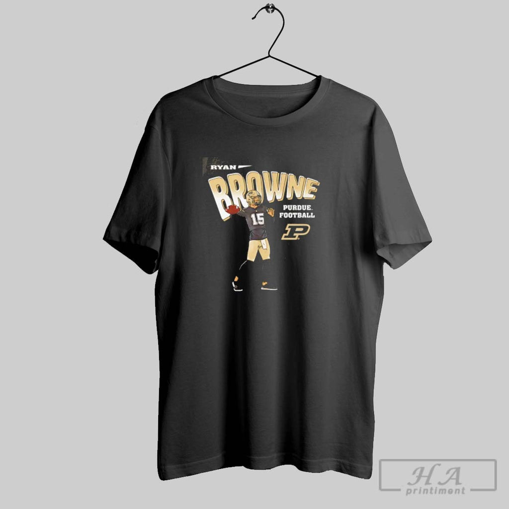 Official Ryan Browne Purdue Boilermakers Illustrated