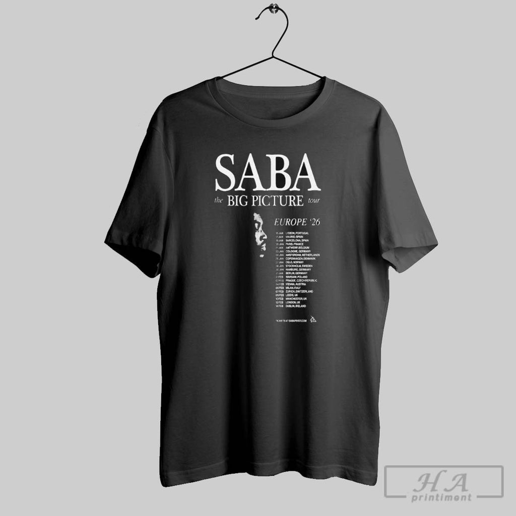 Official Saba Pivot The Big Picture 2026 Tour Dates