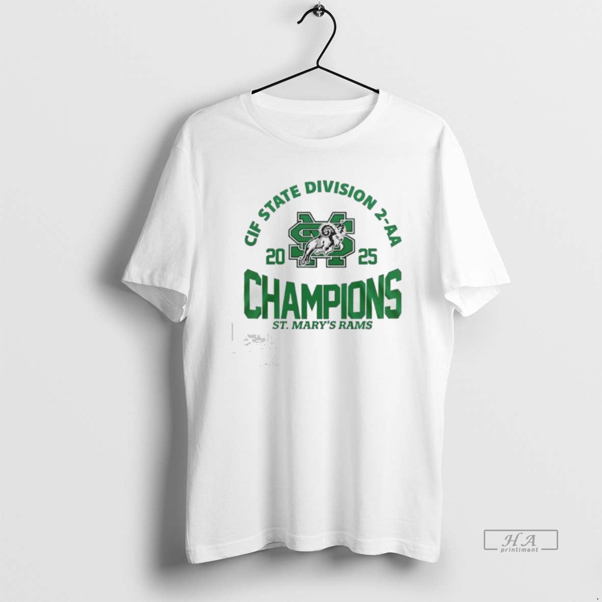 Official Saint Marys Ram Cif State Division 2 Aa Champions 2025 T-Shirts, Hoodie, Sweatshirt | WearSparks.com