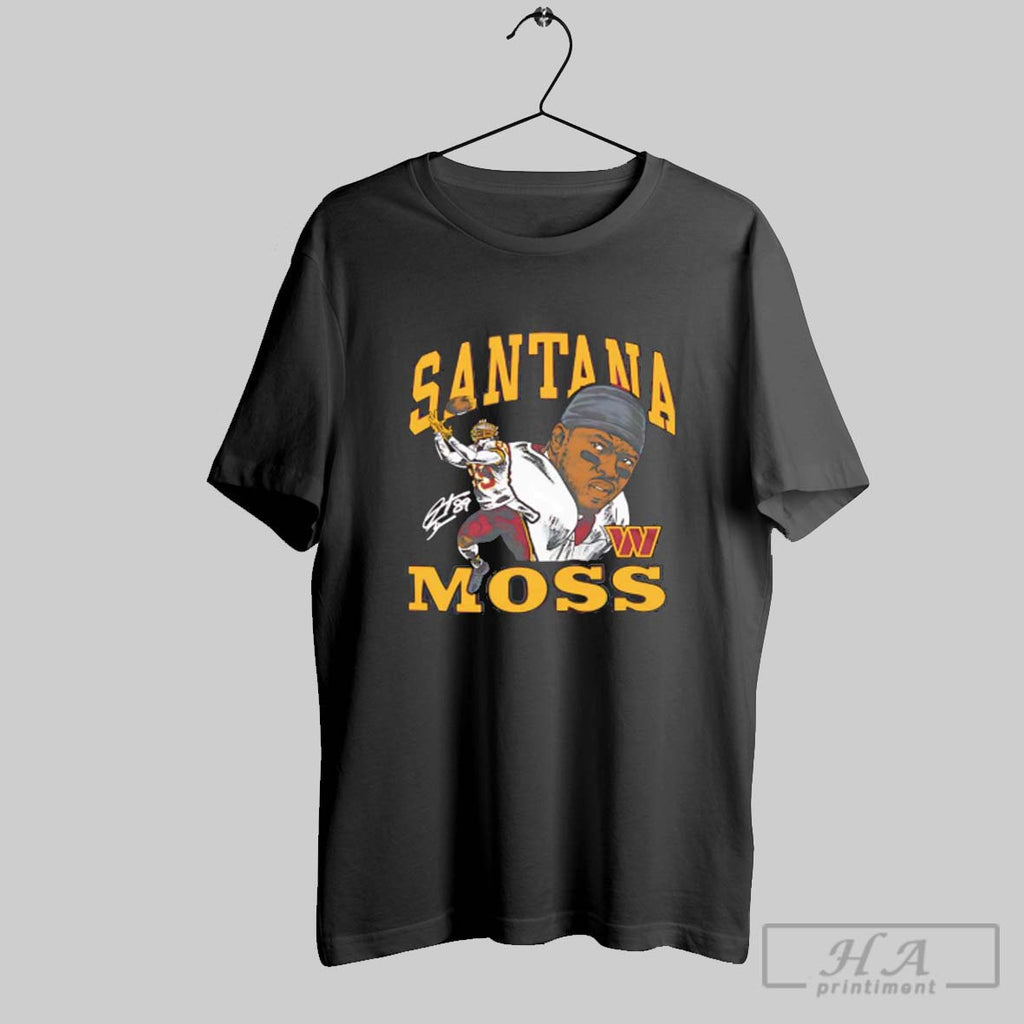 Official Santana Moss Washington Commanders Homage Retired Player Classic Signature