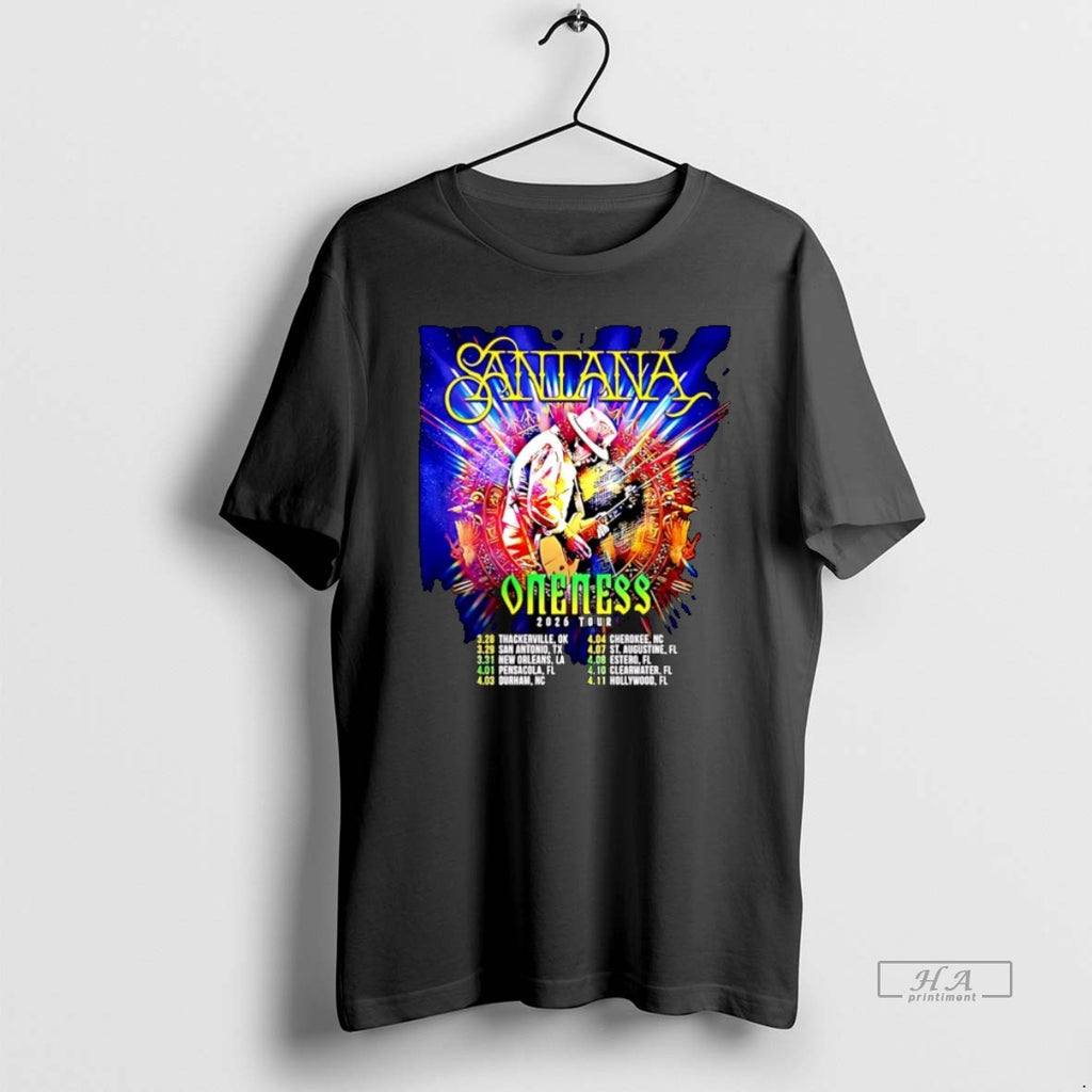 Official Santana Oneness Usa Tour 2026 Christmas