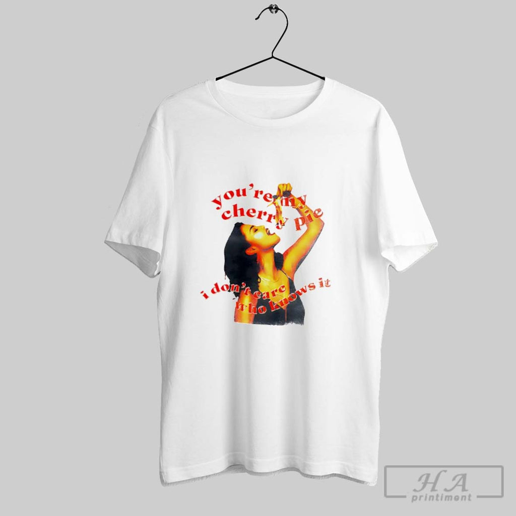Official Selena Gomez Youre My Cherry Pie I Dont Care Who Knows It Graphic Ladies