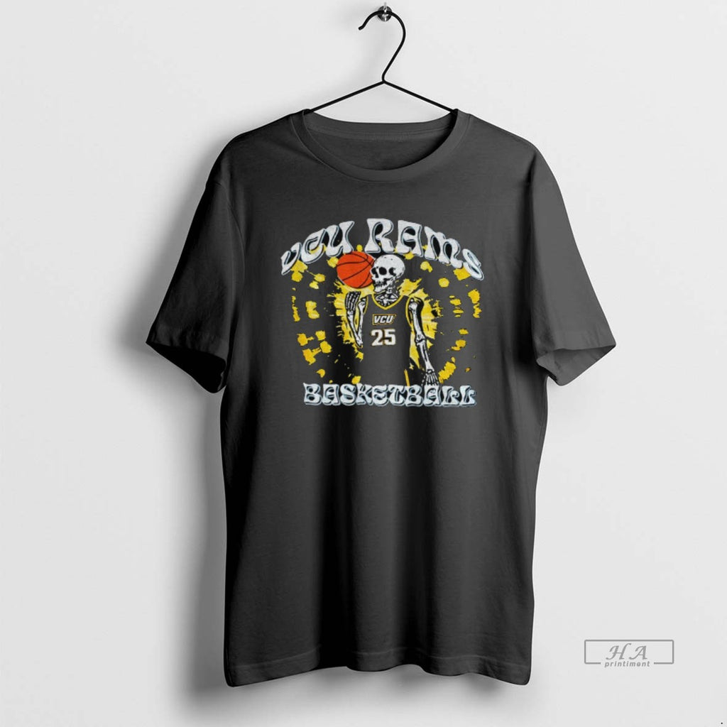 Official Skeleton Vcu Rams Basketball Player