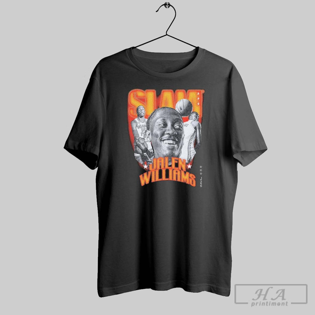 Official Slam Jalen Williams Remix Tee Shirts