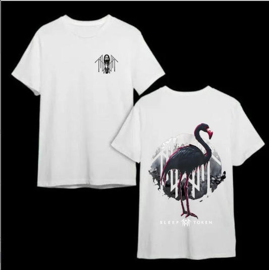 Official Sleep Token The Even In Arcadia Tour 2025 Flamingo T-shirts