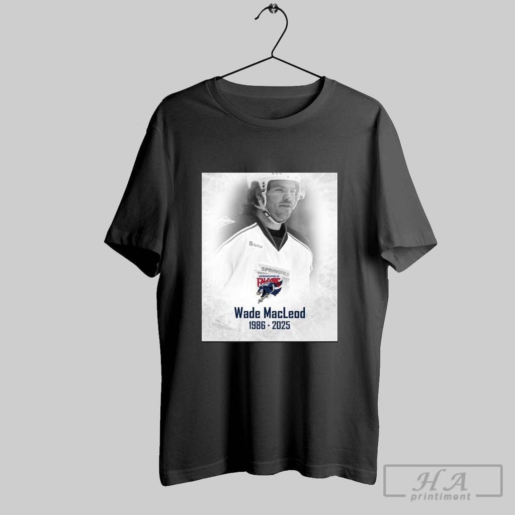 Official Springfield Thunderbirds Rip Former Springfield Falcons Forward Wade Macleod 1986 2025