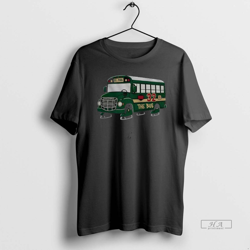Official St Paul Gus Bus 32 Minnesota Wild Nhl